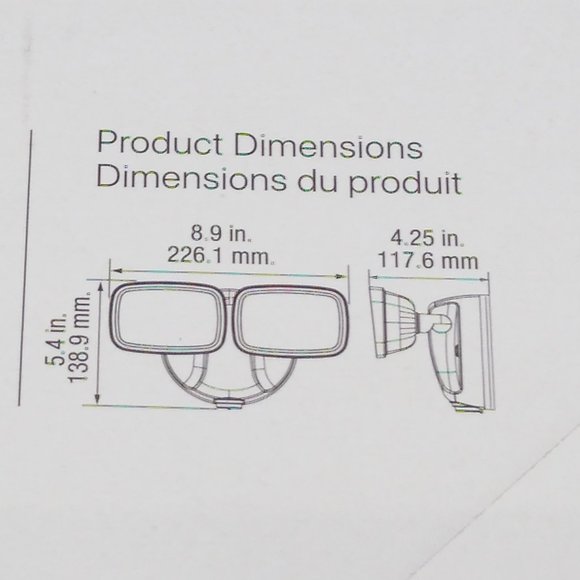 Feit Electric Flood Light Smart LED Light 2000 Lumens Dual Head 120° Angle NIB - Picture 7 of 7